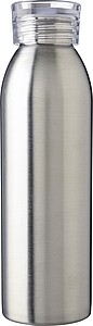 Nerezová lahev 650 ml, stříbrná