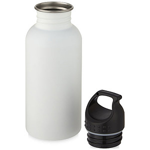Nerezová láhev na pití, 500ml, bílá