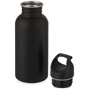 Nerezová láhev na pití, 500ml, černá