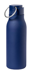 Nerezová láhev na pití, 600ml, tmavě modrá