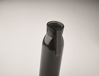 Nerezová láhev na pití, 650ml, černá