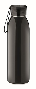 Nerezová láhev na pití, 650ml, černá