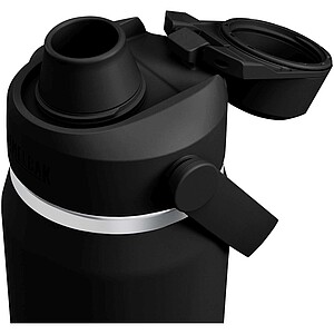 Nerezová láhev na vodu se šroubovacím uzávěrem 750ml, černá