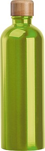 Nerezová láhev s karabinou 750 ml, světle zelená