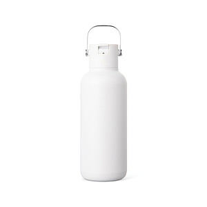 Nerezová láhev VINGA Cael 600 ml z RCS, bílá