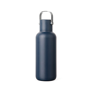 Nerezová láhev VINGA Cael 600 ml z RCS, námořní modrá