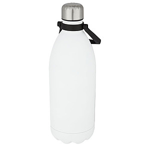 Nerezová termo fľaša, 1,5l, biela