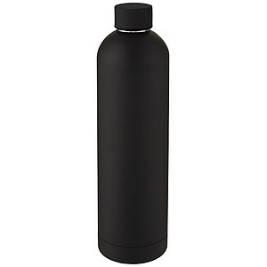 Nerezová termo láhev, 1l, černá