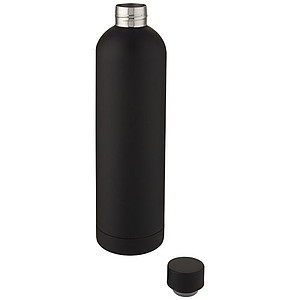 Nerezová termo láhev, 1l, černá