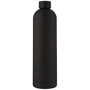 Nerezová termo láhev, 1l, černá