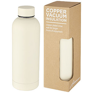 Nerezová termo láhev, 500ml, krémová