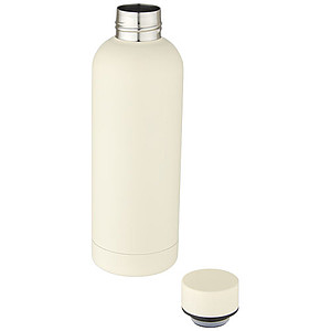 Nerezová termo láhev, 500ml, krémová