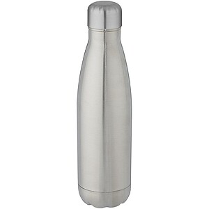 Nerezová termoláhev na pití z recyklované nerezové oceli, 500ml, stříbrná