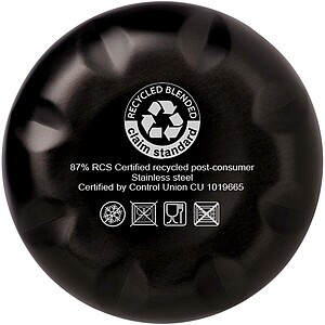 Nerezová termoláhev na pití z recyklované nerezové oceli, 500ml, tmavě šedá