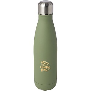 Nerezová termoláhev na pití z recyklované nerezové oceli, 500ml, zelená