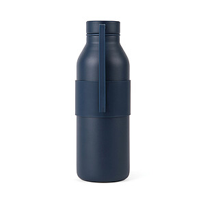 Nerezová termoláhev VINGA Niro 500 ml z RCS, námořní modrá