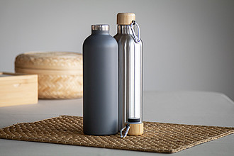 Nerezová termoska, 500ml, stříbrná