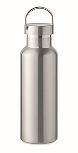 Nerezová termoska, 500ml, stříbrná