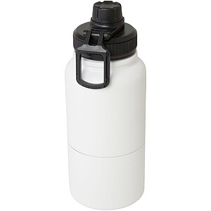 Nerezová termoska, 530ml, s odnímatelnou spodní částí 340ml, bílá