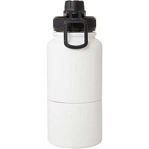 Nerezová termoska, 530ml, s odnímatelnou spodní částí 340ml, bílá
