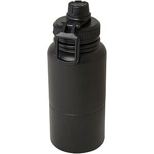 Nerezová termoska, 530ml, s odnímatelnou spodní částí 340ml, černá