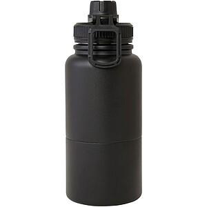 Nerezová termoska, 530ml, s odnímatelnou spodní částí 340ml, černá