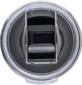 Nerezový dvoustěnný termohrnek 590 ml, bílá