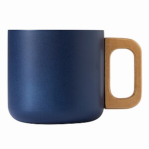 Nerezový hrnček 350 ml, tmavomodrá