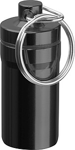 Nerezový přívěšek – dóza, černá