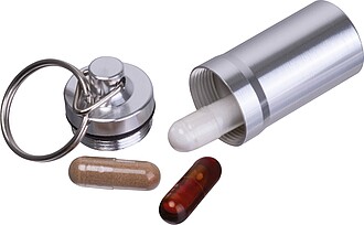 Nerezový přívěšek – dóza, šedá