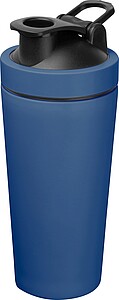 Nerezový proteínový šejker 750 ml, tmavomodrá