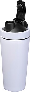 Nerezový proteinový shaker 750 ml, bílá