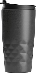 Nerezový termohrnček 300ml s viečkom, antracitový