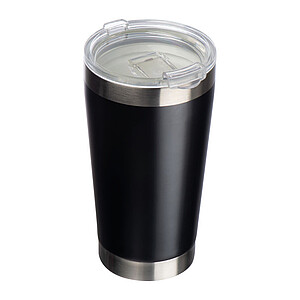 Nerezový termohrnček 500 ml, čierna