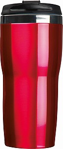 Nerezový termohrnek, 480ml, červený
