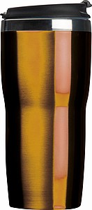 Nerezový termohrnek, 480ml, zlatý