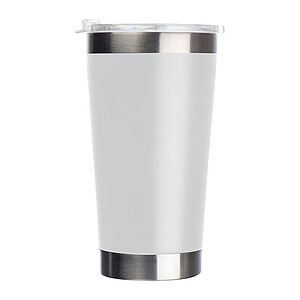 Nerezový termohrnek 500 ml, bílá