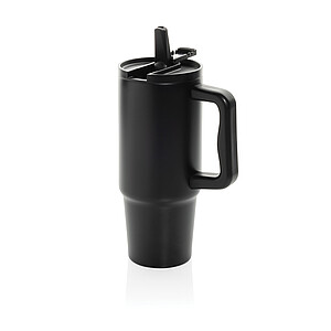 Netekúci termohrnček z RCS nerezovej ocele 900 ml, čierna