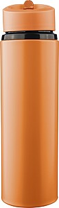 NEVRA Láhev na pití z recyklované nerezové oceli, 500 ml, oranžová