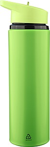NEVRA Láhev na pití z recyklované nerezové oceli, 500 ml, světle zelená