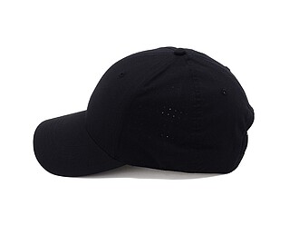 Nízkoprofilová 6panelová kšiltovka, černá