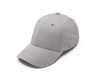 Nízkoprofilová 6panelová kšiltovka, světlá šedá