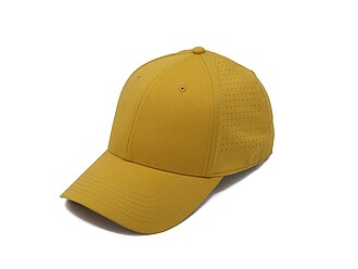 Nízkoprofilová 6panelová kšiltovka, žlutá