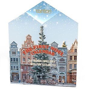 NOEL - TARLTON Christmas The First Noel Advent Calendar papír 24 sáčků