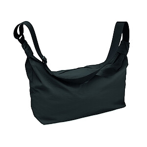 Nylonová crossbody taška, černá