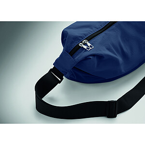 Nylonová crossbody taška, královská modrá