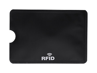 Obal na kartu s RFID ochranou, čierny