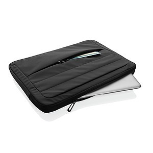Obal na notebook z RPET, černý
