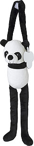 OBJÍMÁNEK Plyšová panda se suchým zipem na tlapkách