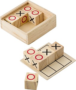 OCTAVIO Dřevěná hra piškvorky - reklamní předměty